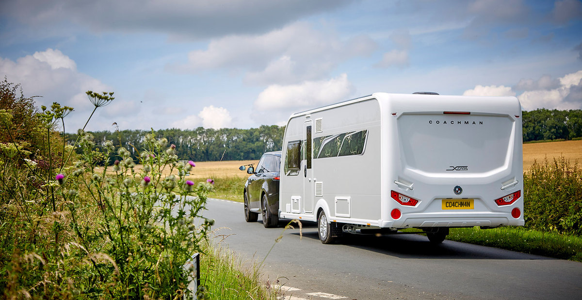 Three Coachman caravans